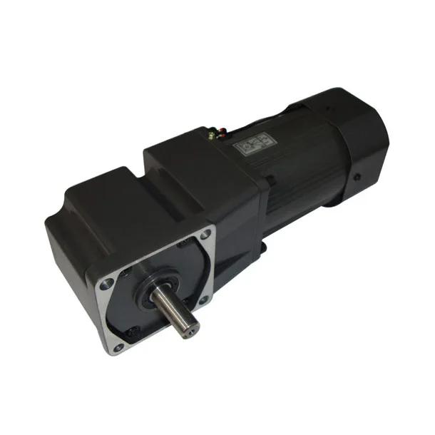 200W Hollow Shaft or Solid Shaft AC Spiral Bevel Angle Gear Motor