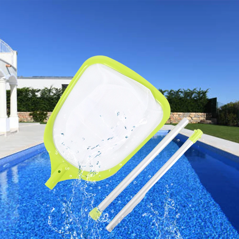 Leaf Bone Skimmer Portable in Hand Pool Cleaning Tools Pool Leaf Skimmer Swimming Pool Leaf Rake
