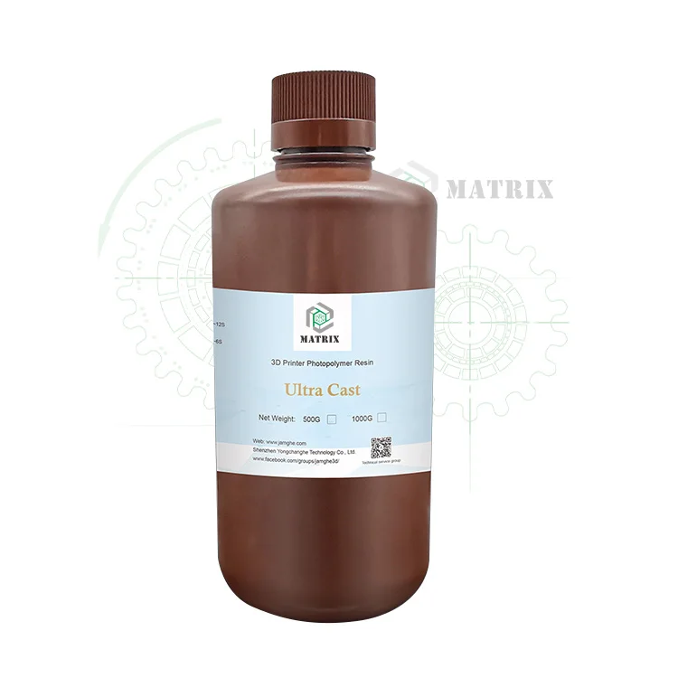 dental liquid resin for 3d printer High-Quality White Resin 3d Printer High Toughness Photopolymer Liquid resin 3d printer sla
