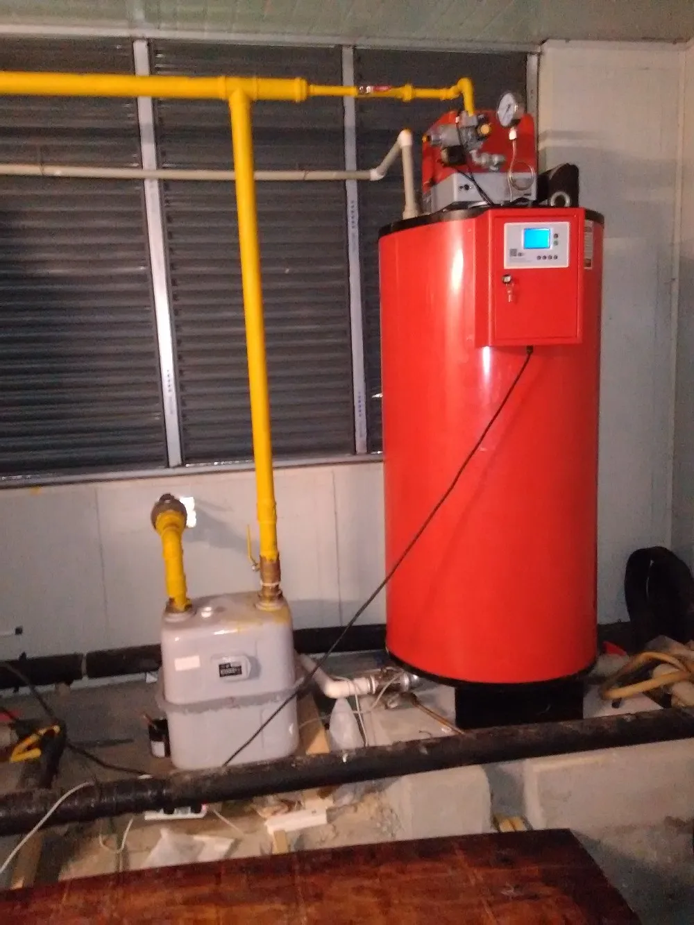 Mini  Fuel oil (Gas) boiler 50 Kg/h Industrial Water Tube