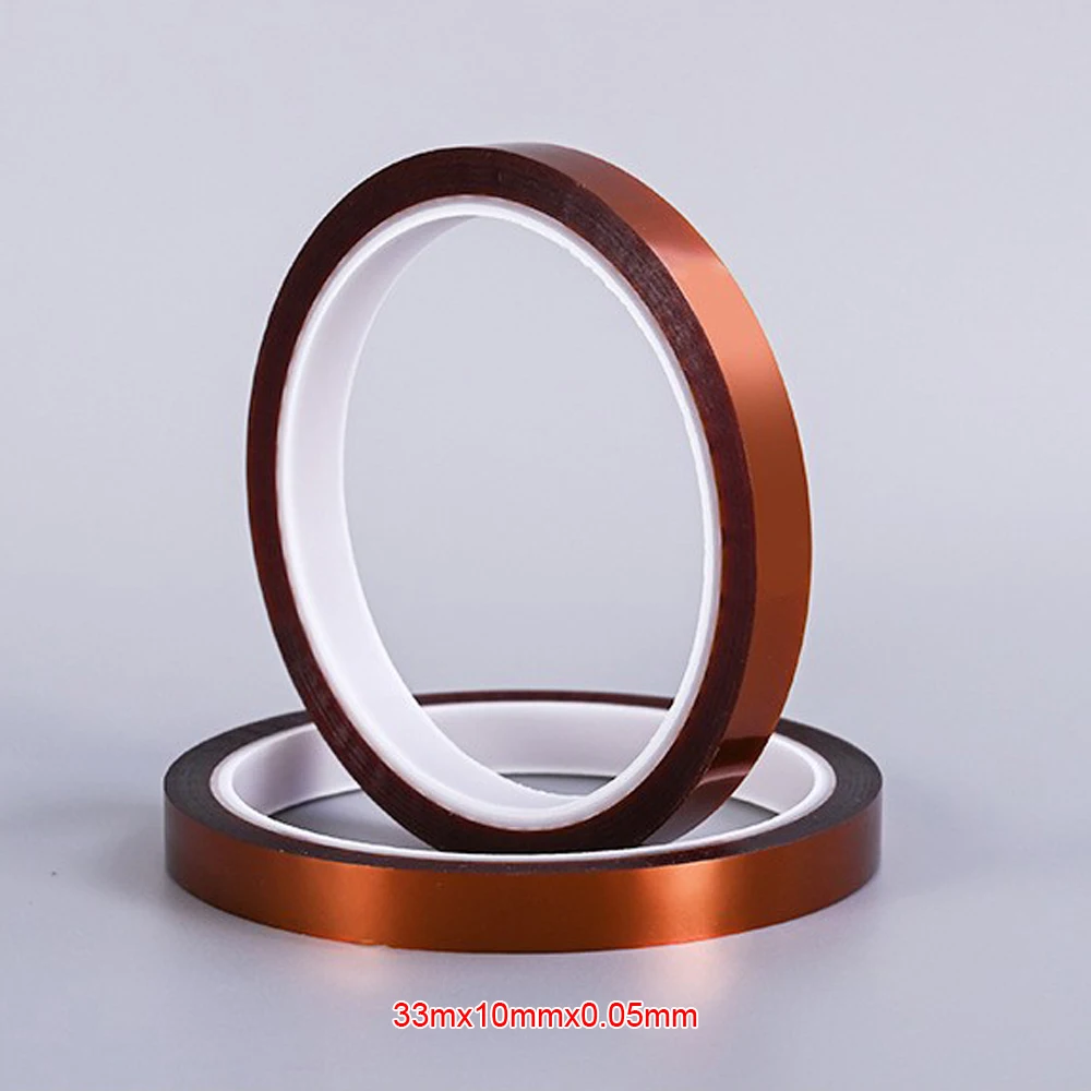 High Temperature Heat Resistant Tape For Sublimation Masking Polyimide Film Silicone Adhesive Kaptons Tape