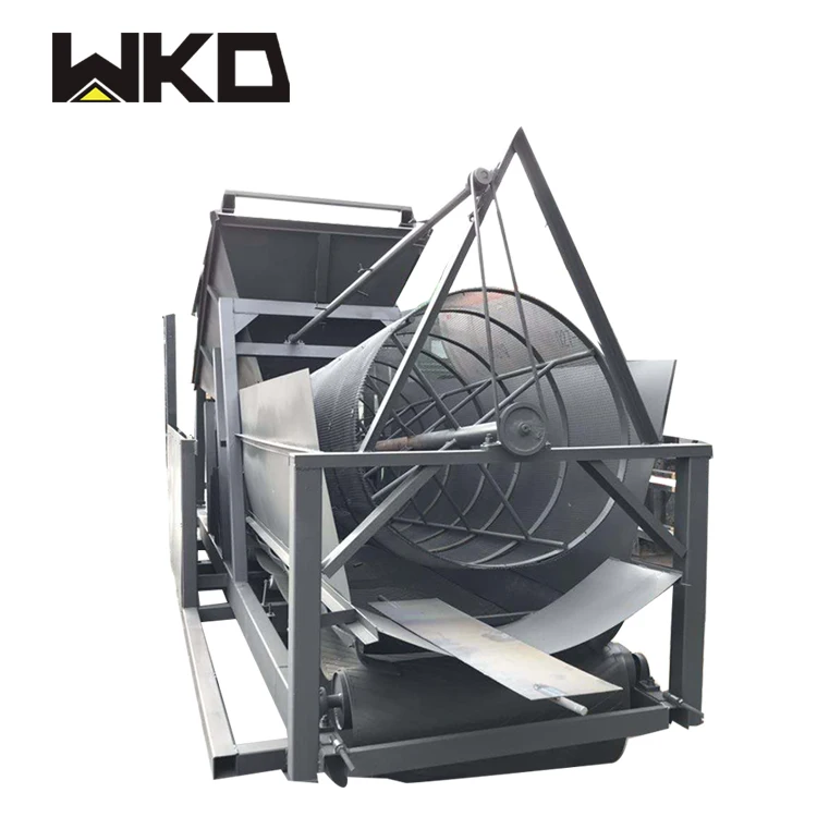 Высокопроизводительный вращающийся барабан WKD30 машина для просеивания песка на продажу