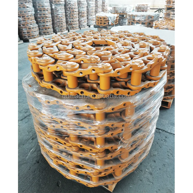 Custom kubota hitachi ex60 5 d6c d20 komatsu excavator track chain pc200 d4 case dozer track chain