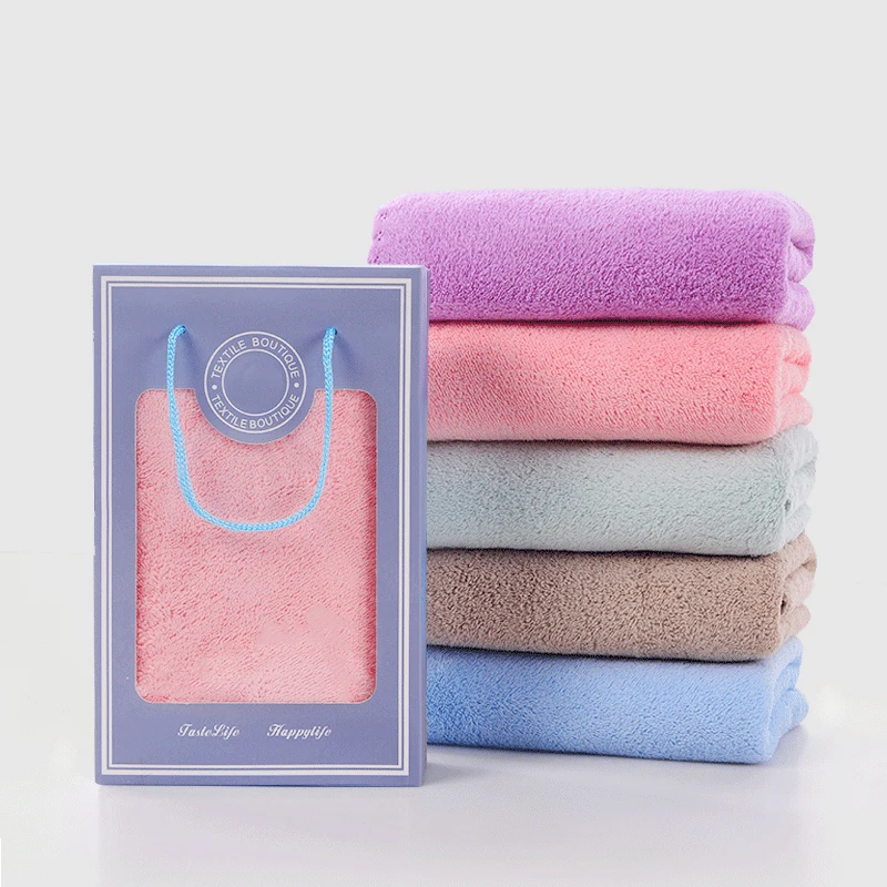 China Factory Wholesale Hot sell High Quality Microfiber Custom Bath Towel Face Towel Hand Towel set