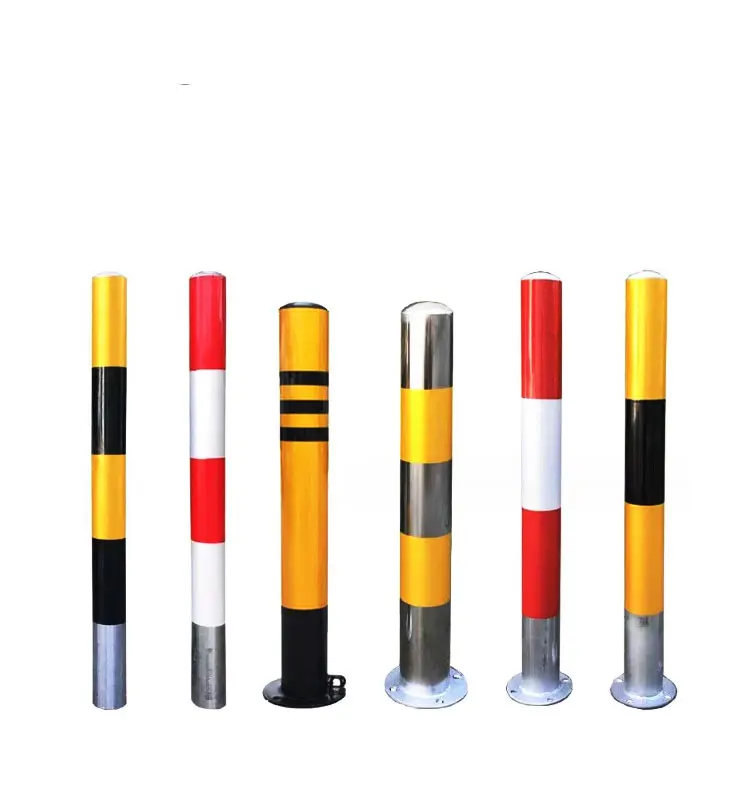 2024 Hot sales 500 MM 600 mm Height Road Safety Road Warning Column anti-collision pile Warning Post