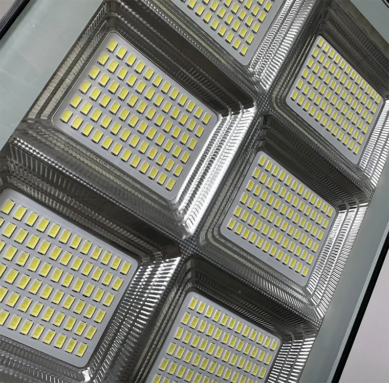 KTG new arrival garden lamp high power brightness 500w 800w 1000w 1200w all in one solar wall lamp with Glass lampshade