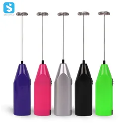 Amazon Hot Selling Milk Battery Frother Handheld Coffee Matcha Whisk Hand Mixer Electric Egg Beater Blenders And Juicers