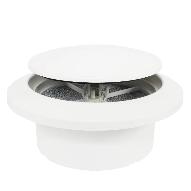 HEYT\RV New Product RV Caravan Three Stage Press Type With Filter Cotton  Exhaust Outlet Circular Ventilator Exhaust Fan
