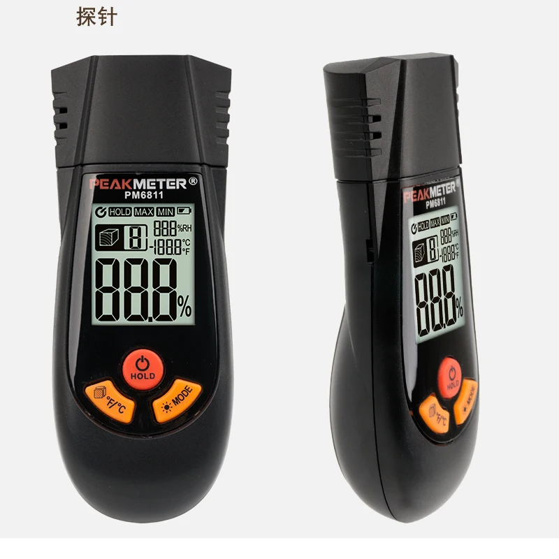  Портативный цифровой vochtmeter цена иглы коробка влажности древесины измеритель детектор для еды