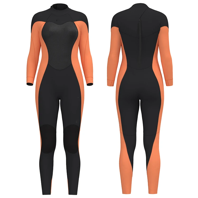 Hotselling surf women wetsuit open cell spring wetsuit for surfing wetsuits surf 5/4/3