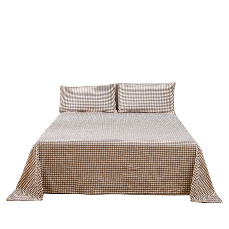 Customized Wholesale Cotton Mink Fleece Printed Stocklot Satin Fitted Luxury Twin Bed Sheets Machine