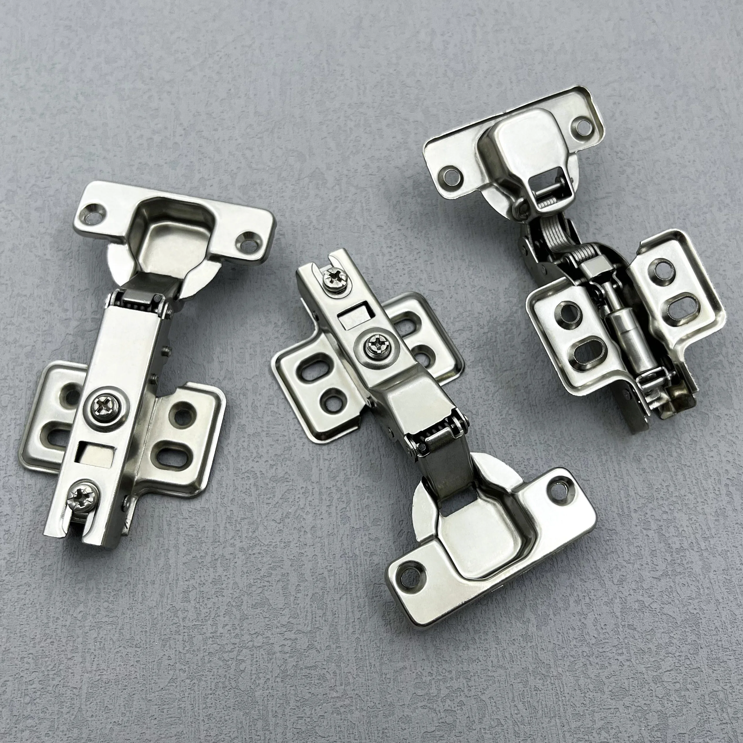 Furniture hardware automatic hinge 35mm cup cabinet hydraulic soft closing hinge fully covering soft hinges