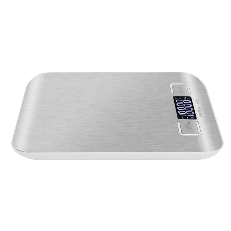 Mini Portable Electric Cooking Digital  Measurement Kitchen Stainless Steel Scale