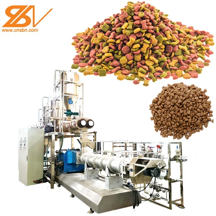 1000kg/h  Pet Food Processing Floating Fish Feed mill extruder machine special for farmers and retailers.