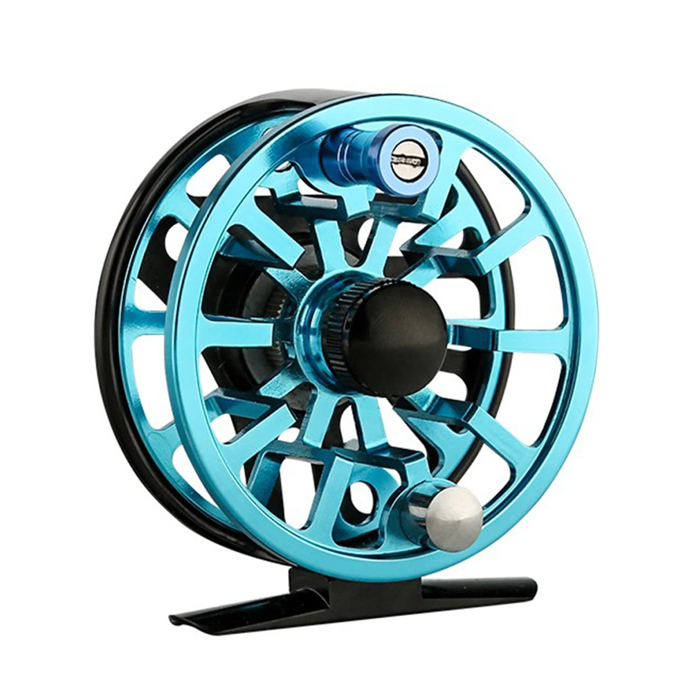 Newbility CNC Machine System 3/4WF 5/6WF 7/8WF 2+1 BB 100g Ultralight Aluminium Colors Fly Fishing Reel
