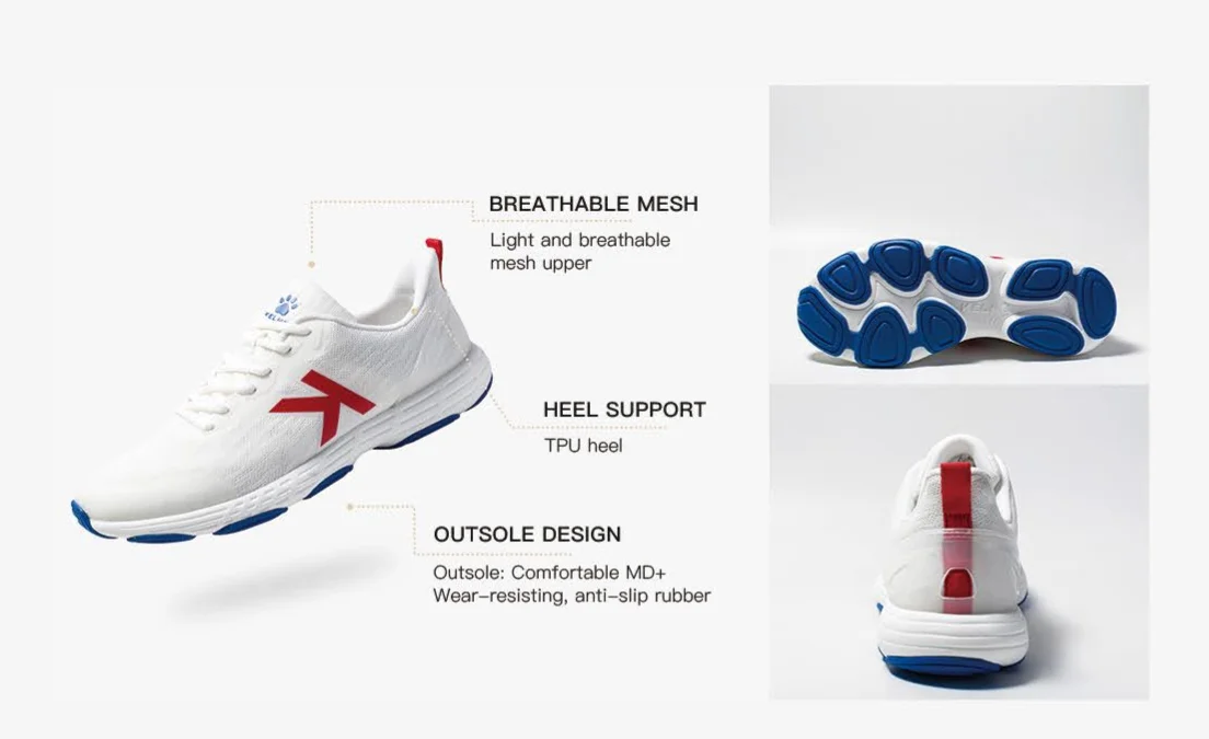 Мужская обувь KELME в стиле ходьбы, женские кроссовки для бега, спортивные походные туфли, мужская повседневная обувь для фитнеса и прогулок