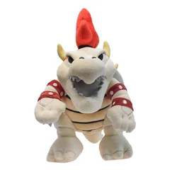 free shipping 33CM High Quality Dry Bones Bowser Koopa  Plush Game Boss Stuffed Toy Cartoon Soft Doll