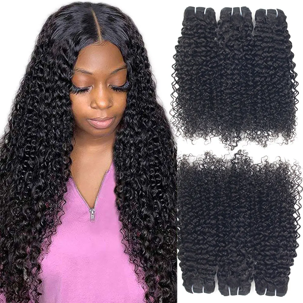 Fast shipping and hot selling 100% human hair  ,best quality human hair bundle 6' jerry curl
