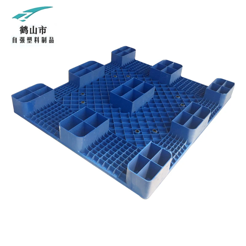 Euro type flat top hygienic food grade anti-slip plastic pallet