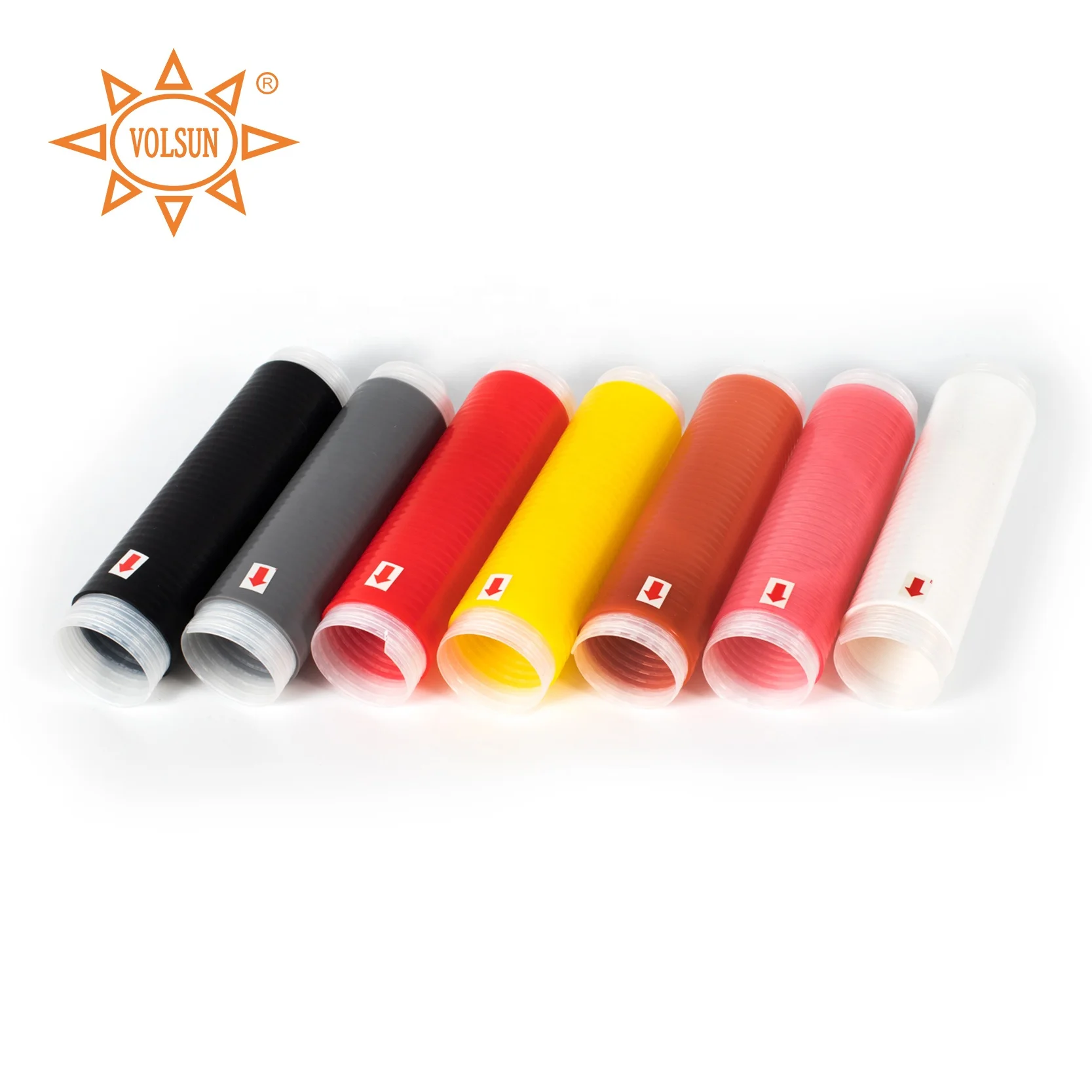 Silicone cold shrink tubing for DIN Connector