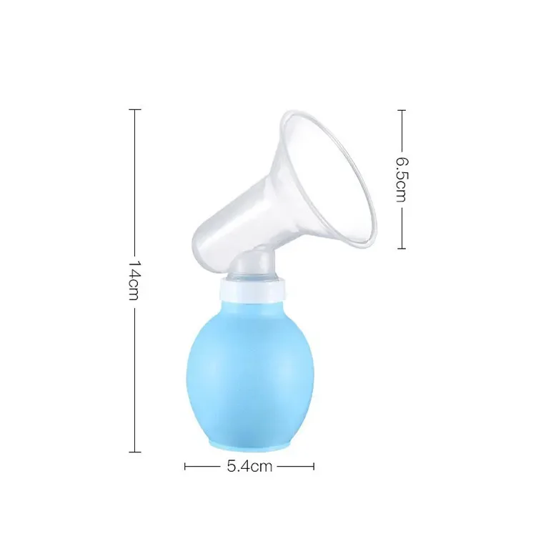 Hot Selling Portable Manual Breast Elbow Pump with BPA-Free Safe Baby Milk Storage Shell for Maternity