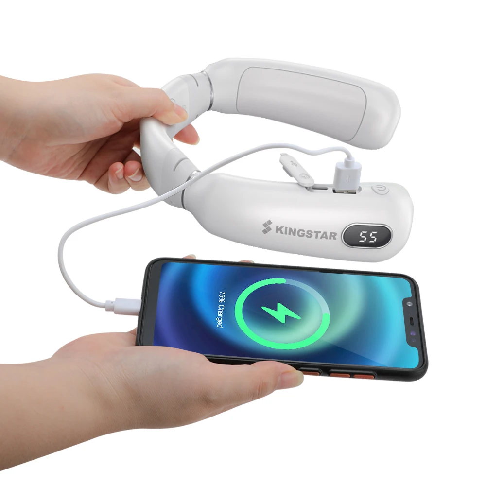 OEM Personal Adjustable Temperature LED Display Hand Warmer Heater USB Rechargeable Neck Warm Heater for Winter