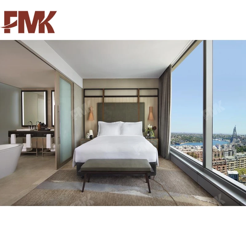 5 Star Hotel Furniture Bedroom Modern Bedroom Set With One-stop Services