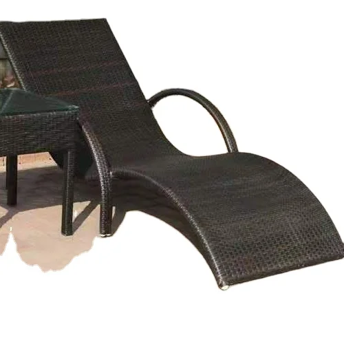 outdoor Furniture beach chairs Poolside Sun Lounger patio sunbed rattan lounger