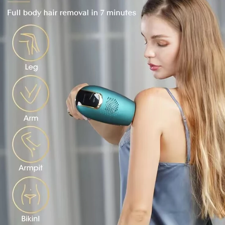 DEESS sapphire facial painless shaving permanently professional home use ipl laser hair removal machine new GP591-C