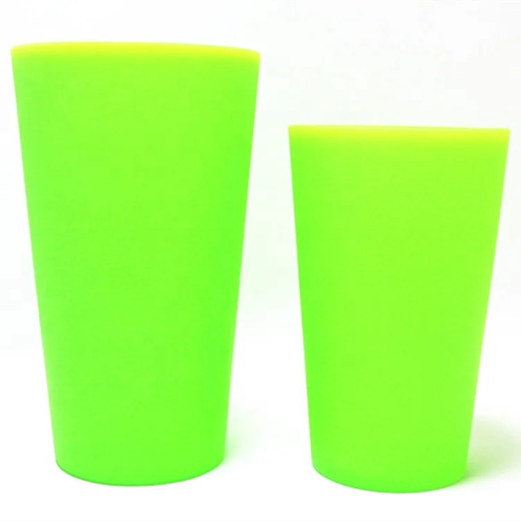 Outdoor Silicone Beer Glasses Unbreakable Silicone Cups For Travel Picnic