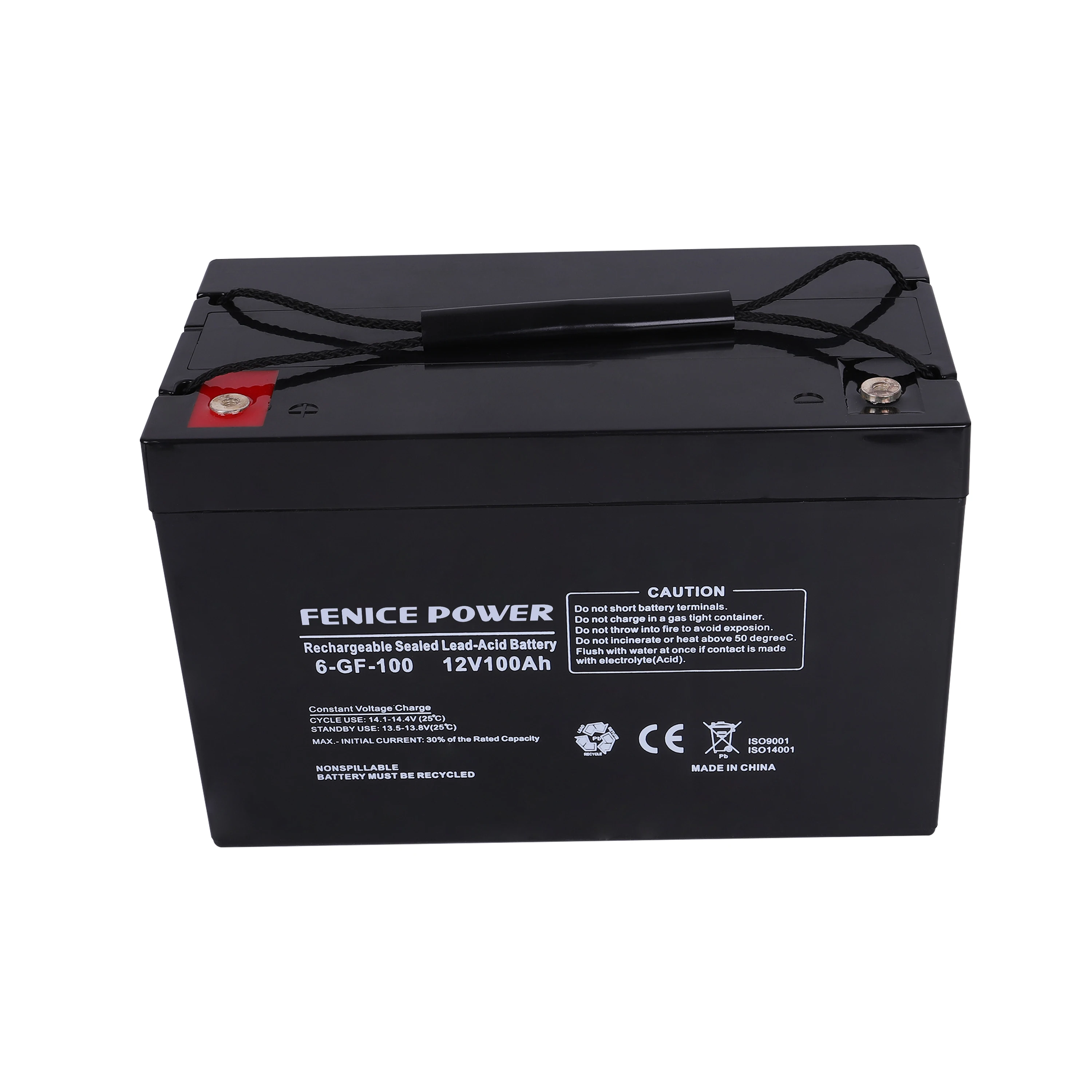 Аккумулятор Fenice Power VRLA серия NP герметичная свинцово-кислотная батарея 12 В 100 А · ч для системы сигнализации
