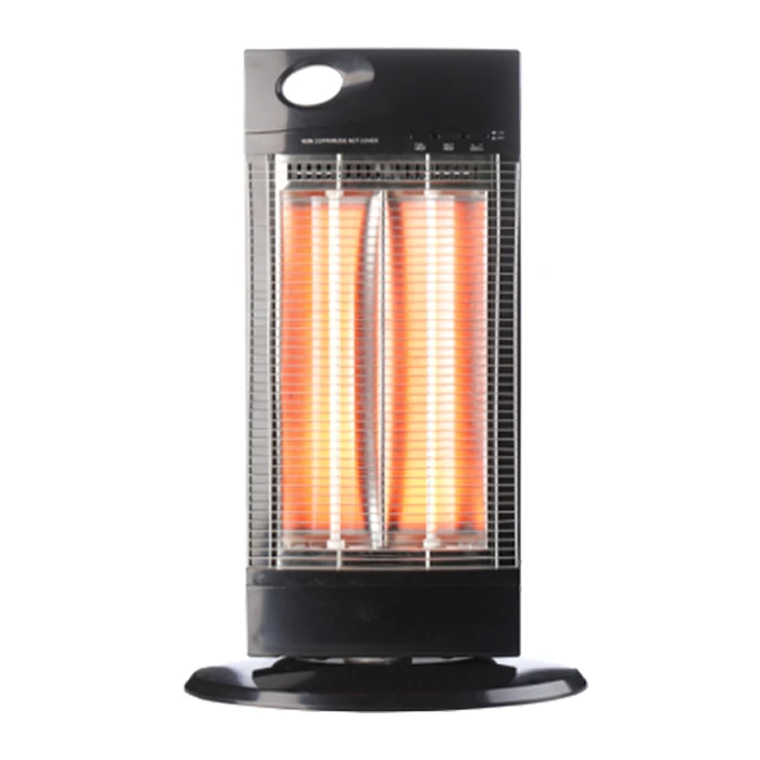 Portable Electric quartz heater 1000W ground heater 3 modes super quiet house stand heater oscillating for home office bedroom