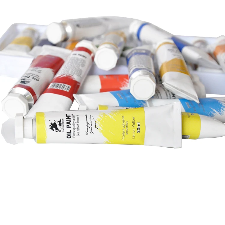 Artist Grade 20ml Large Tubes Oil Painting Colors for Professional Artists