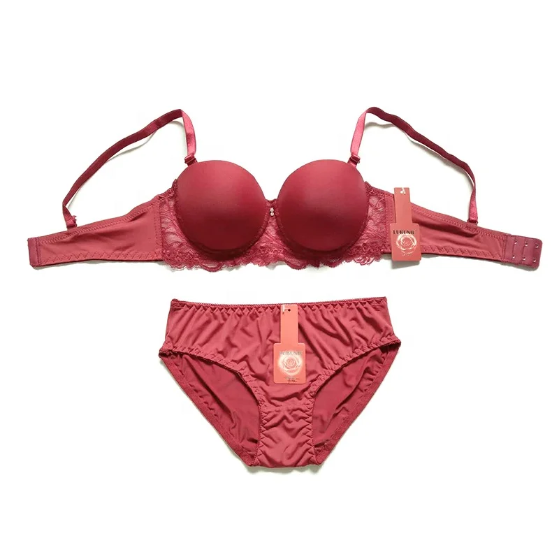 
LUBUNIE China manufacturer fashion underwear bra and panty 