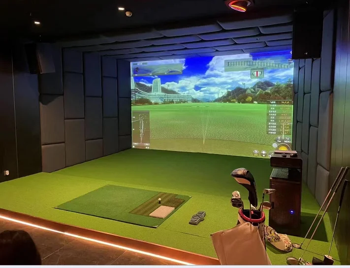 KRRN15 Recommend golf artificial grass golf indoor simulator park golf driving range mats
