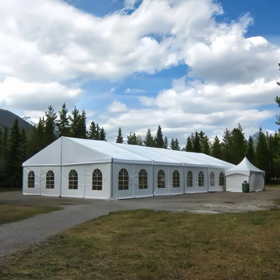 Custom Size 12x12 20x25 20 X 40 20x50 20m X 60m Wedding Party Marquee Tent for 500 Guest Event