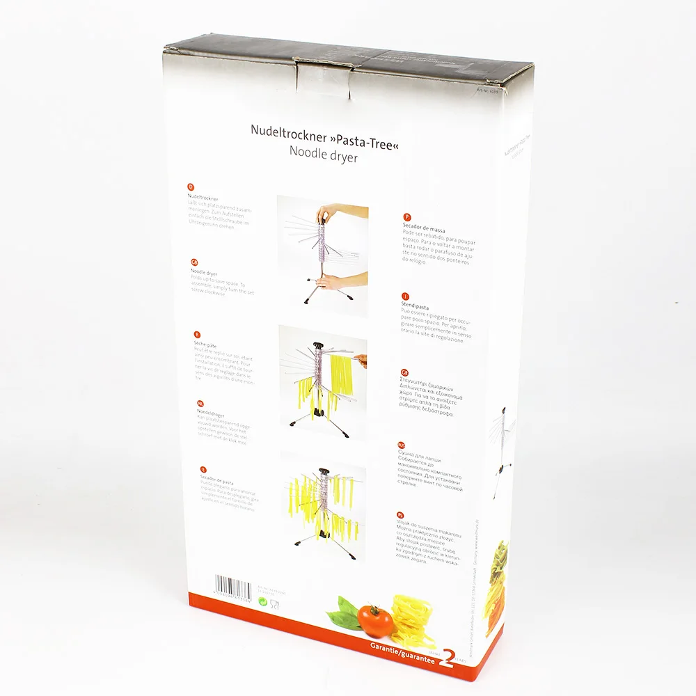 Amazon Hot Sale Kitchen 14 Extendable Acrylic Rods Italian Pasta Spaghetti Machine Dryer Strong Pasta Drying Rack