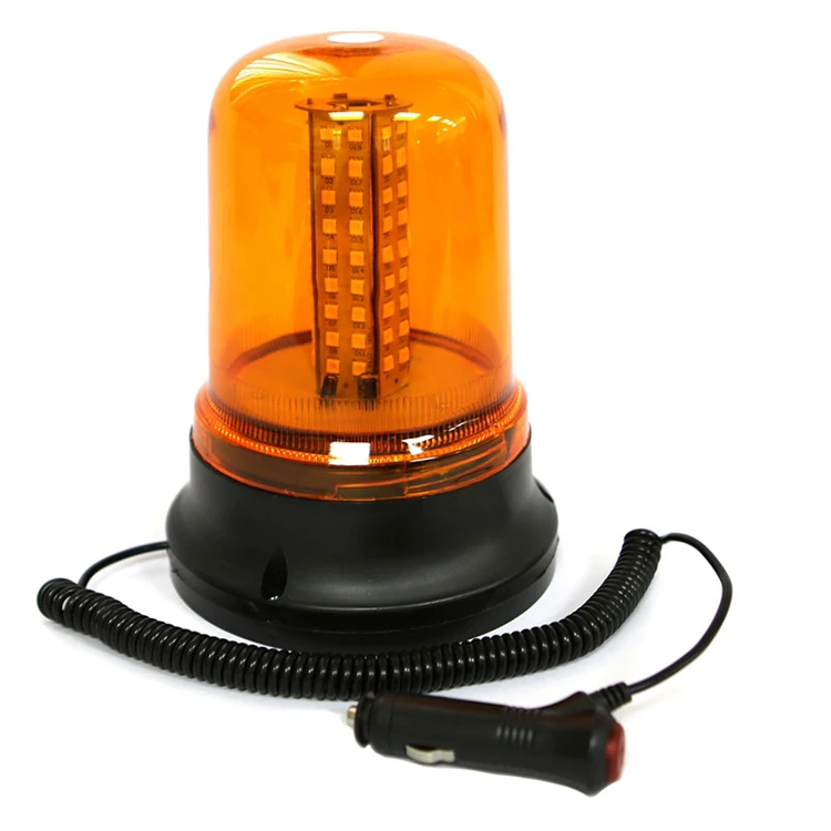 Cost-Effective Dc 12V/24V Solar Magnetic Strobe Rotating Flashing Light For Traffic Safety