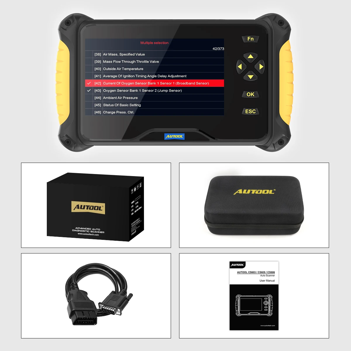 Autool Universal Car Diagnostic Ev Diagonising Diagnose Tool Key Programming Machine for All Types of Foxwell Cars