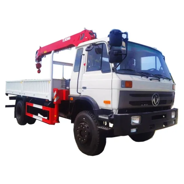 Автокран Dongfeng 4x2 5 тонн 10 грузовой автомобиль с краном готовый к отправке