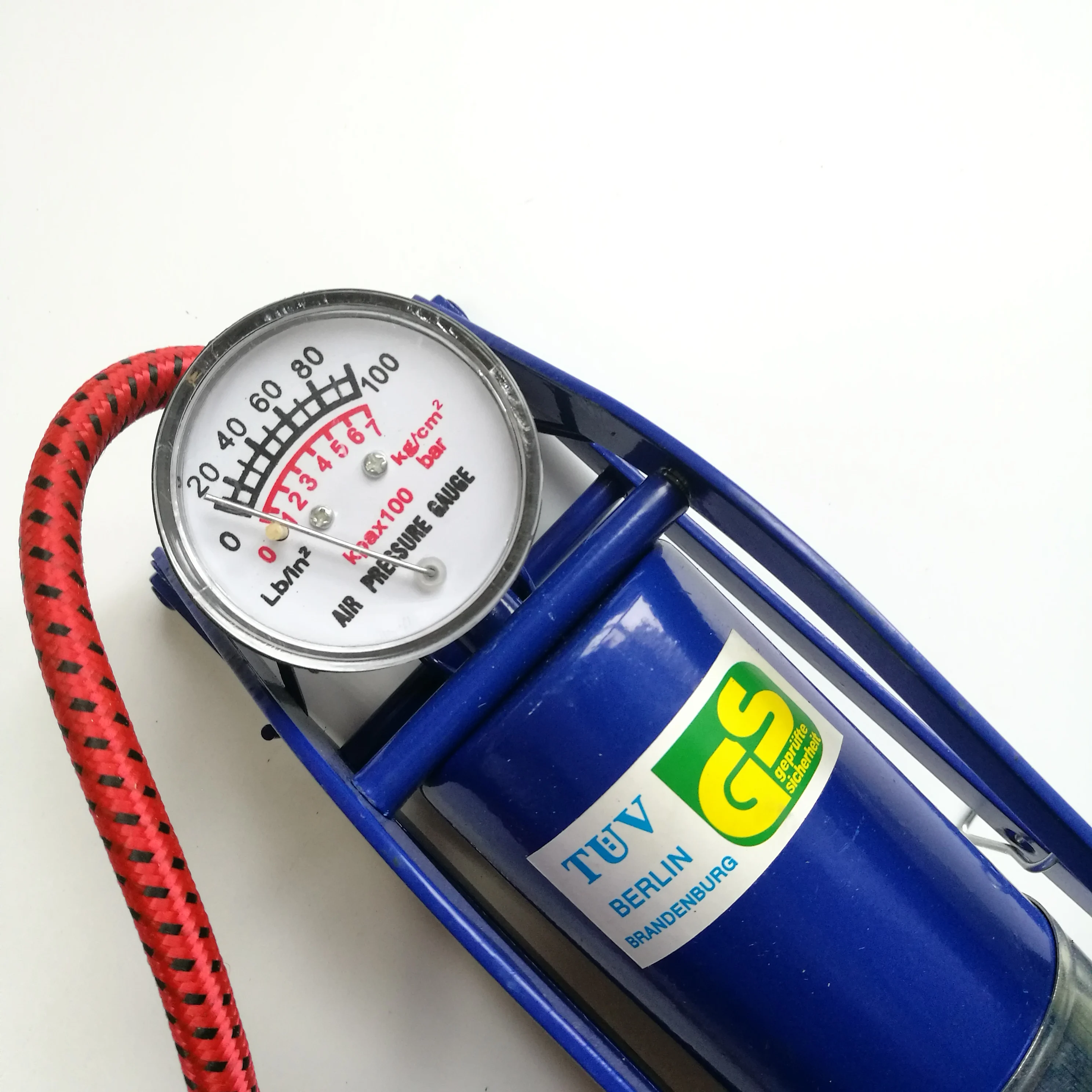 manual power easy operated high pressure bicycle bike car tire air pedal foot pump