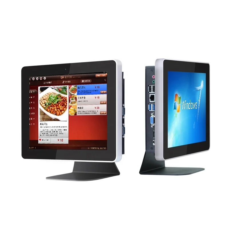10.4 inch touch screen kiosk touch panel control with front camera