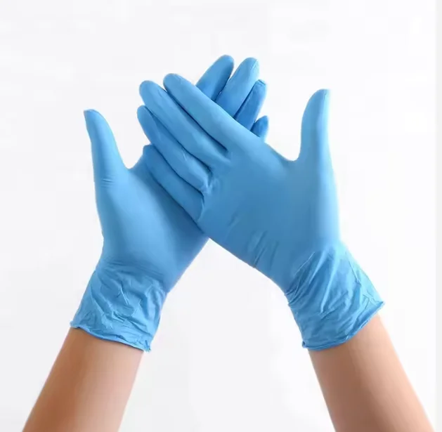 Disposable Thick Nitrile Gloves Synthetic Unisex Latex free working safety hand glove water chemical Resistant powder free