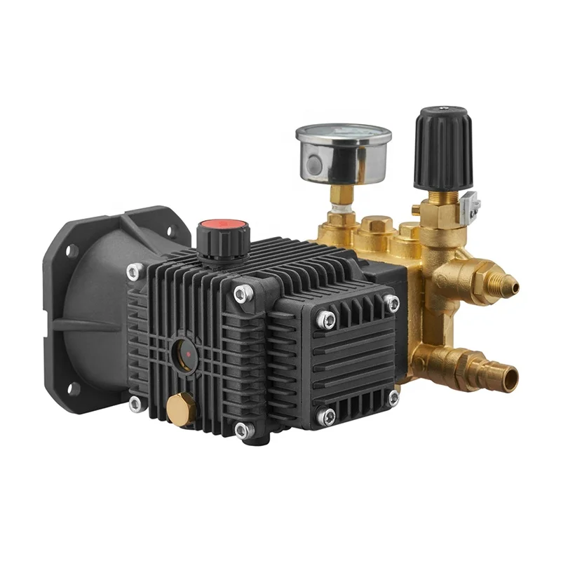 220v cleaning machine pump high pressure plunger pump 125bar 1800PSI reciprocating triplex plunger pump