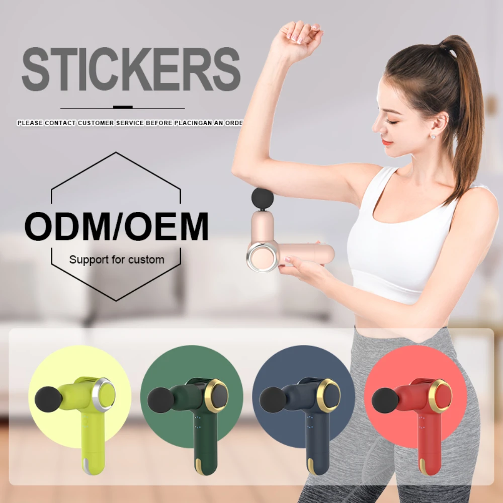 Hot Sale Factory Massage Hammer Relax Deep Tissue Vibration Muscle Relax Cordless Massager Muscle HandHeld Massage Gun