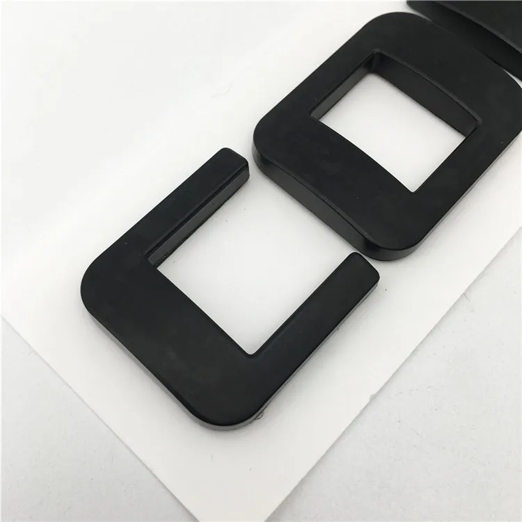 Custom Plastic Silver Black Label Car Logo Badge Emblem Sticker