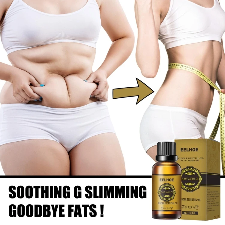 Private Label Body Massage Belly Drainage Ginger Oil Fat Burning Slimming Ginger Oil For Weight Loss