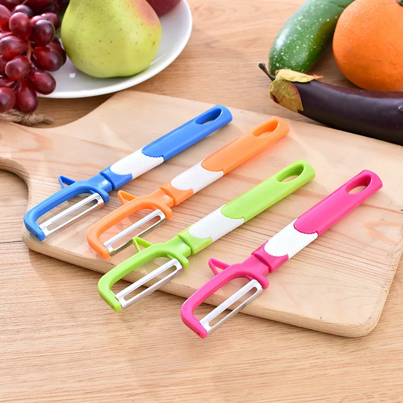 Factory Direct Stainless steel kitchen tools grater kitchen plastic peeler multipurpose vegetable and fruit peeler kitchen