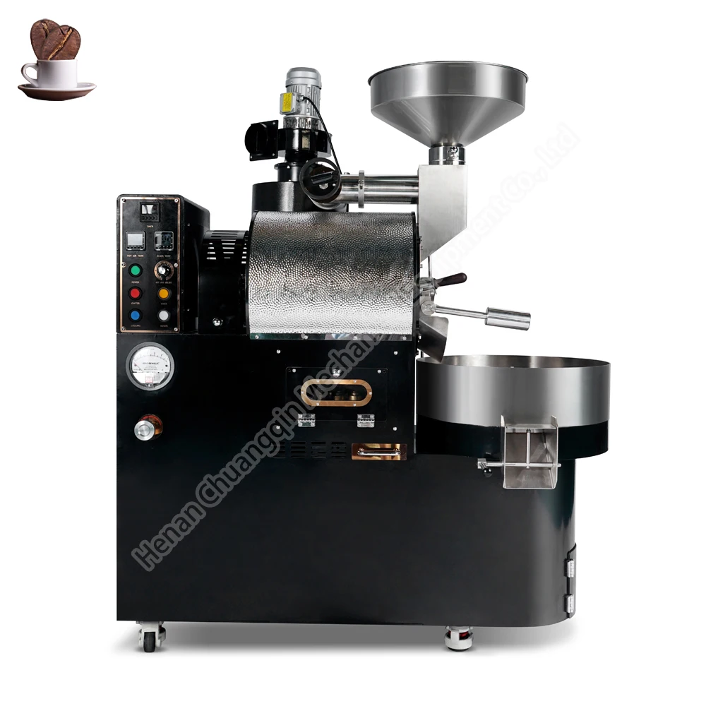 New design coffee roaster 2kg coffee roasting machines 1kg roasting machine coffee home frying bean machine