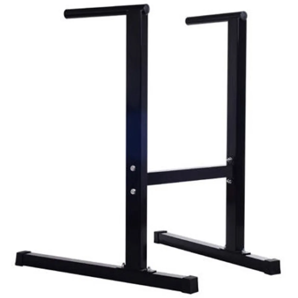 Free Standing Gym Bar Dip Stands Biceps Triceps Pull Up Stand Dip Station